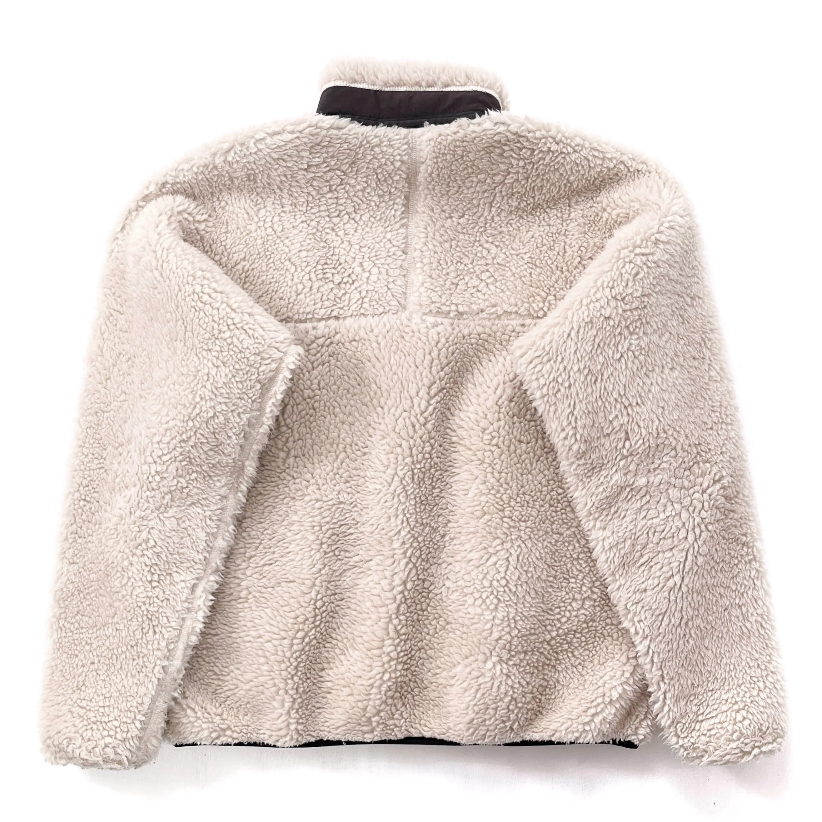 2007 Patagonia Classic Retro-X Deep Pile Cardigan, Natural (L)