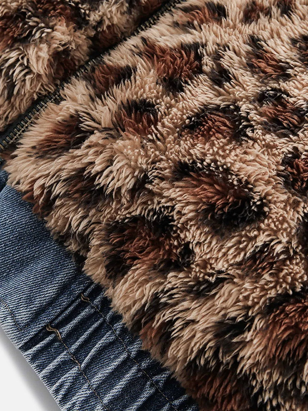 Aelfric Eden Leopard Print Reversible Coat
