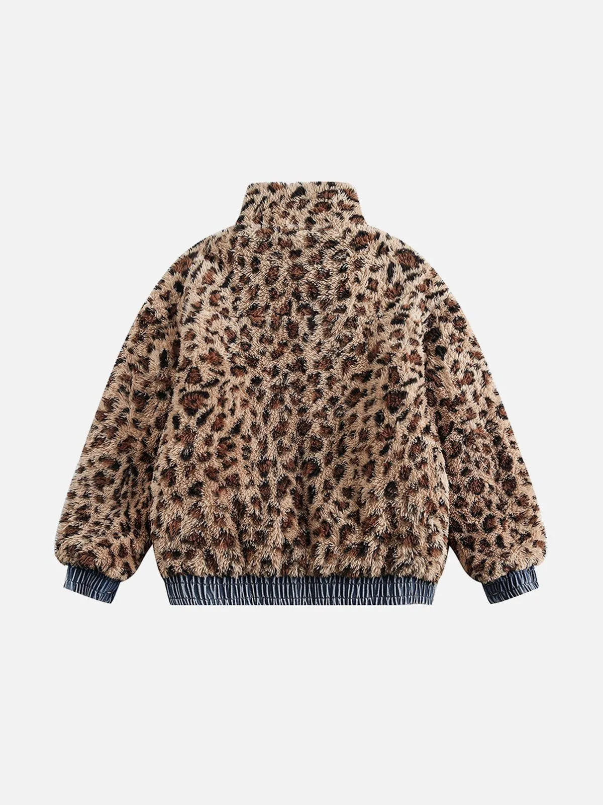 Aelfric Eden Leopard Print Reversible Coat