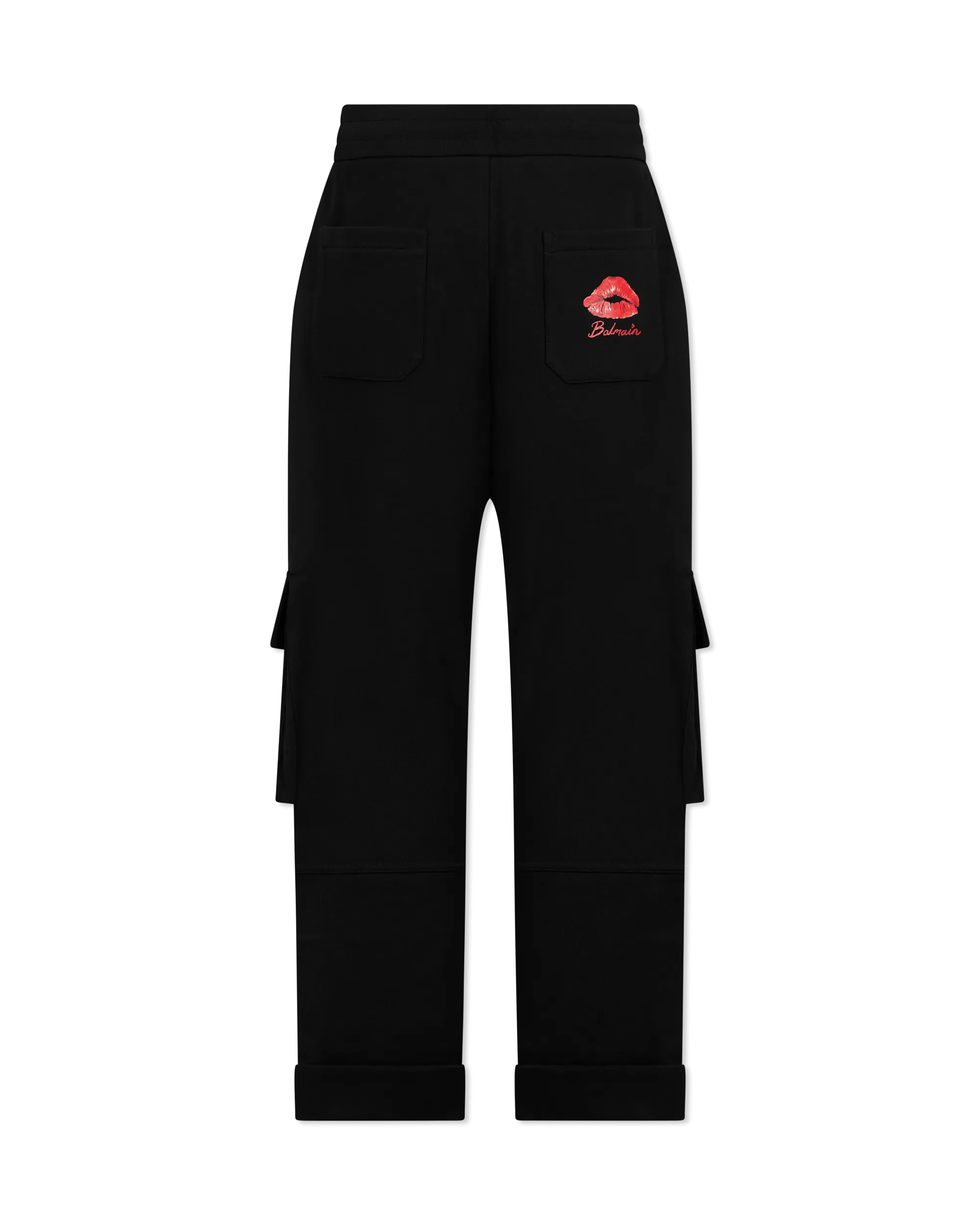 Balmain Kiss Printed Cargo Sweatpants