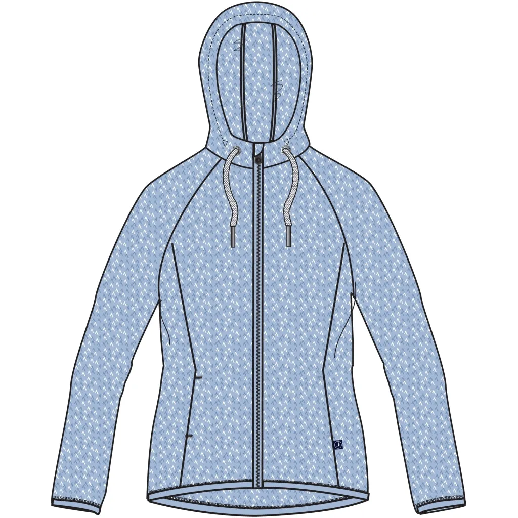 Bea Fleece Zip Jacket - Cashmere Blue