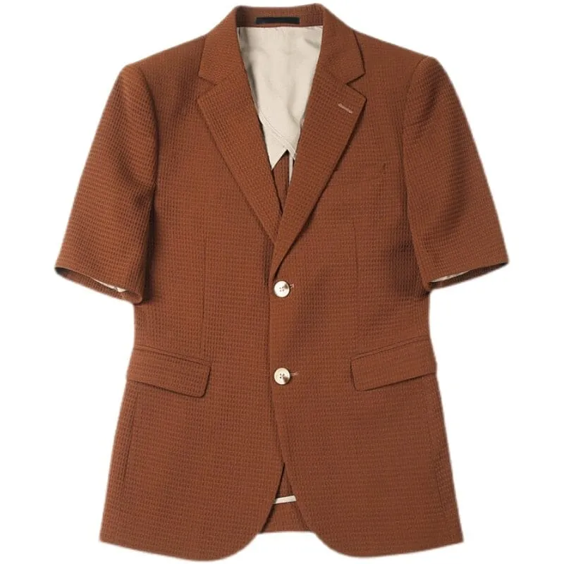 Blazer Manga Curta Masculino LC128