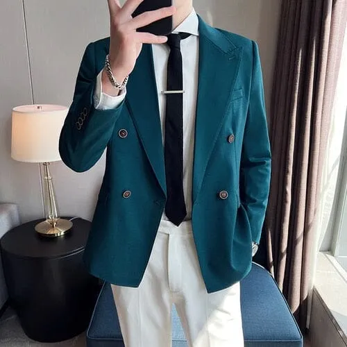 Blazer Masculino Abotoamento Duplo LC119
