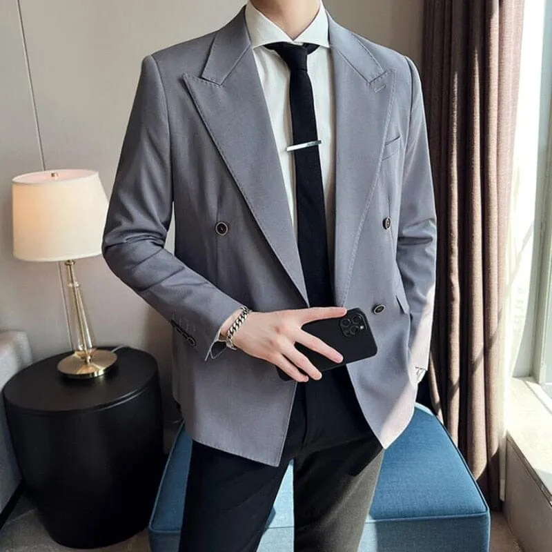 Blazer Masculino Abotoamento Duplo LC119