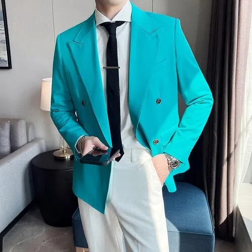 Blazer Masculino Abotoamento Duplo LC119