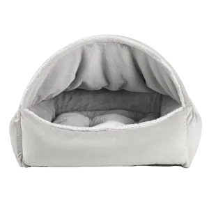 Canopy Burrow Bed | Cloud Sheepskin Faux Fur