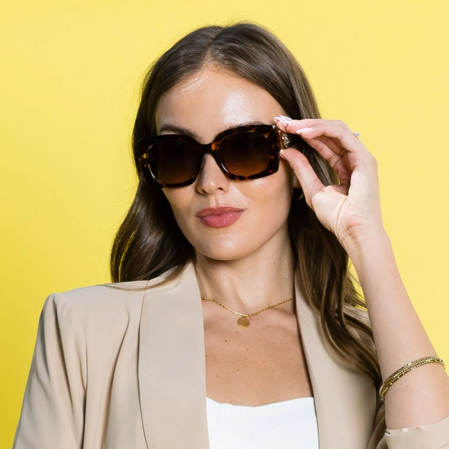 CLASSIC QUILTED SUNGLASSES