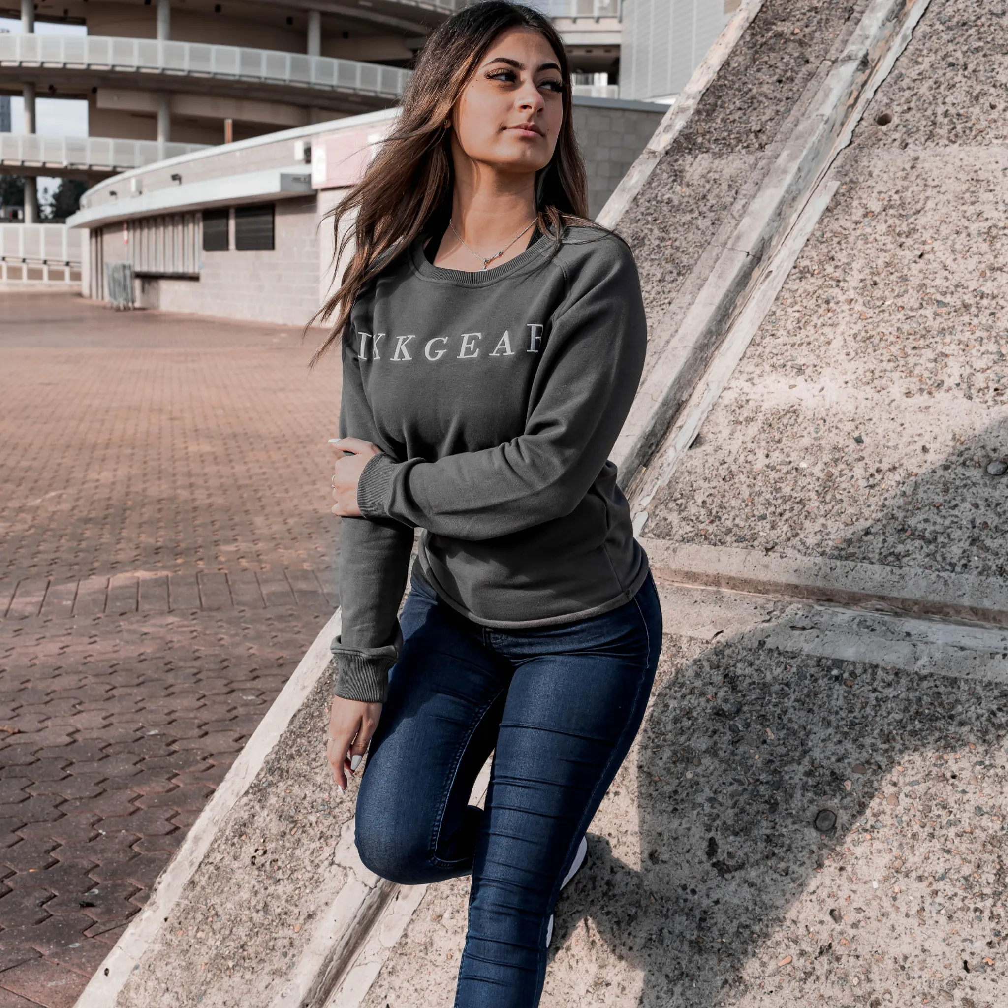Crewneck Jumper - Sand