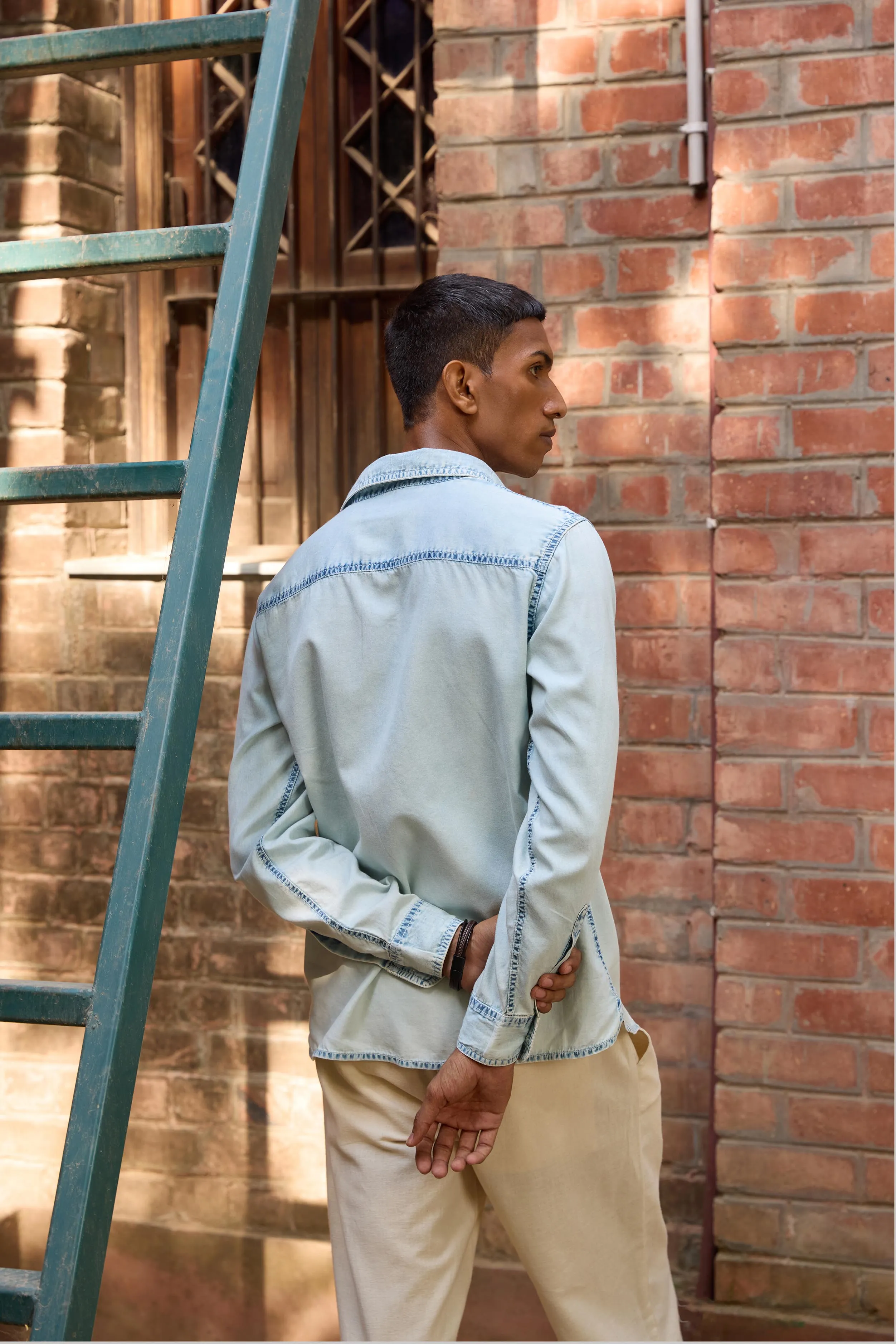 Denim Slim Fit Shirt