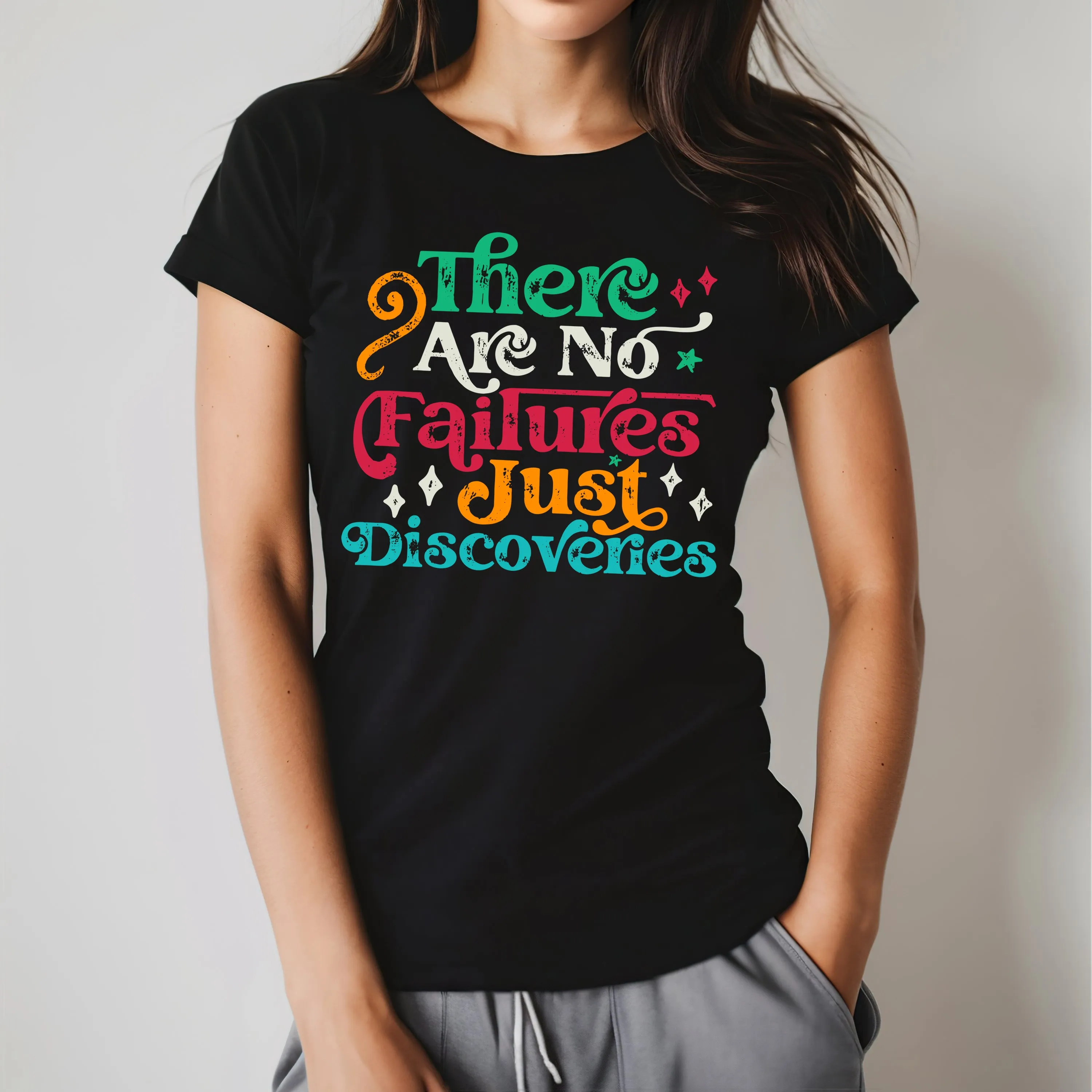 Discoveries Inspirational Entrepreneur Shirt | Entrepreneur Gift | Women's Slim-fit Soft Style Tee
