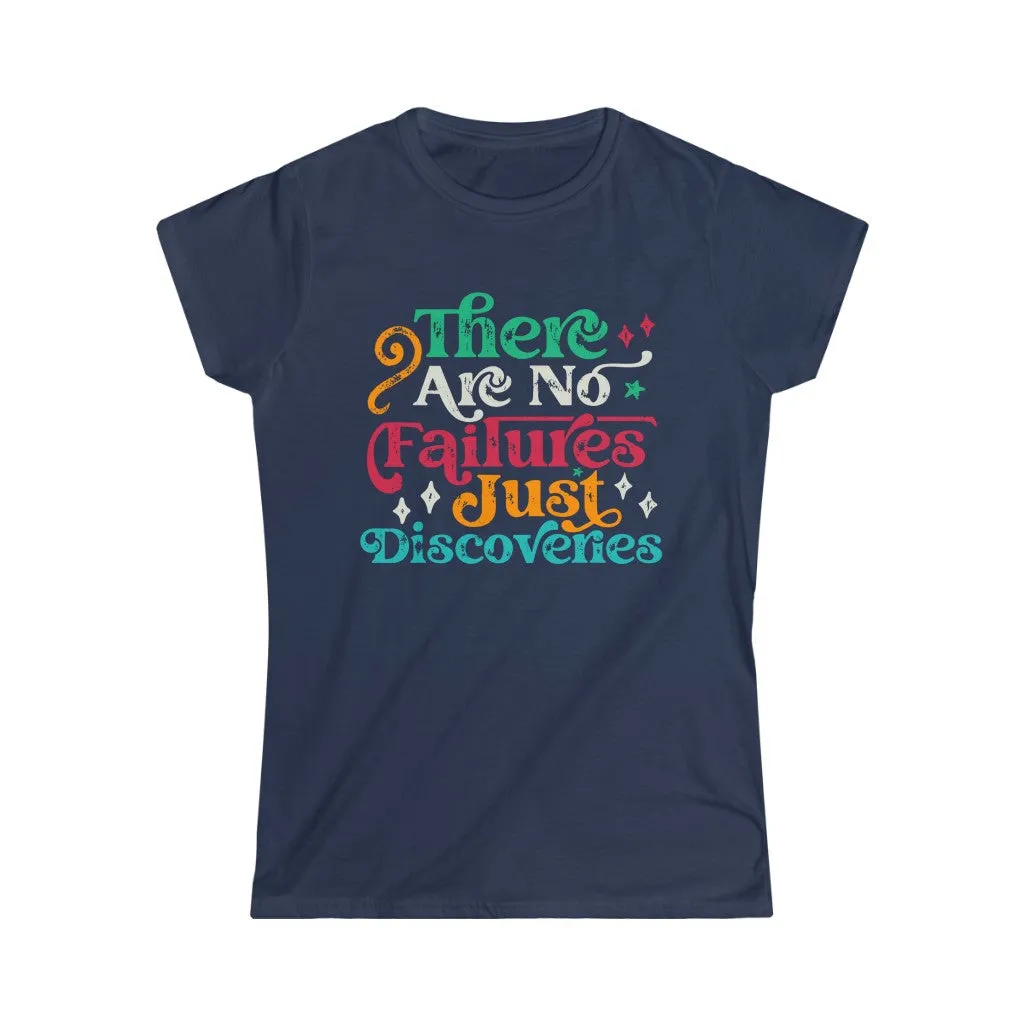 Discoveries Inspirational Entrepreneur Shirt | Entrepreneur Gift | Women's Slim-fit Soft Style Tee