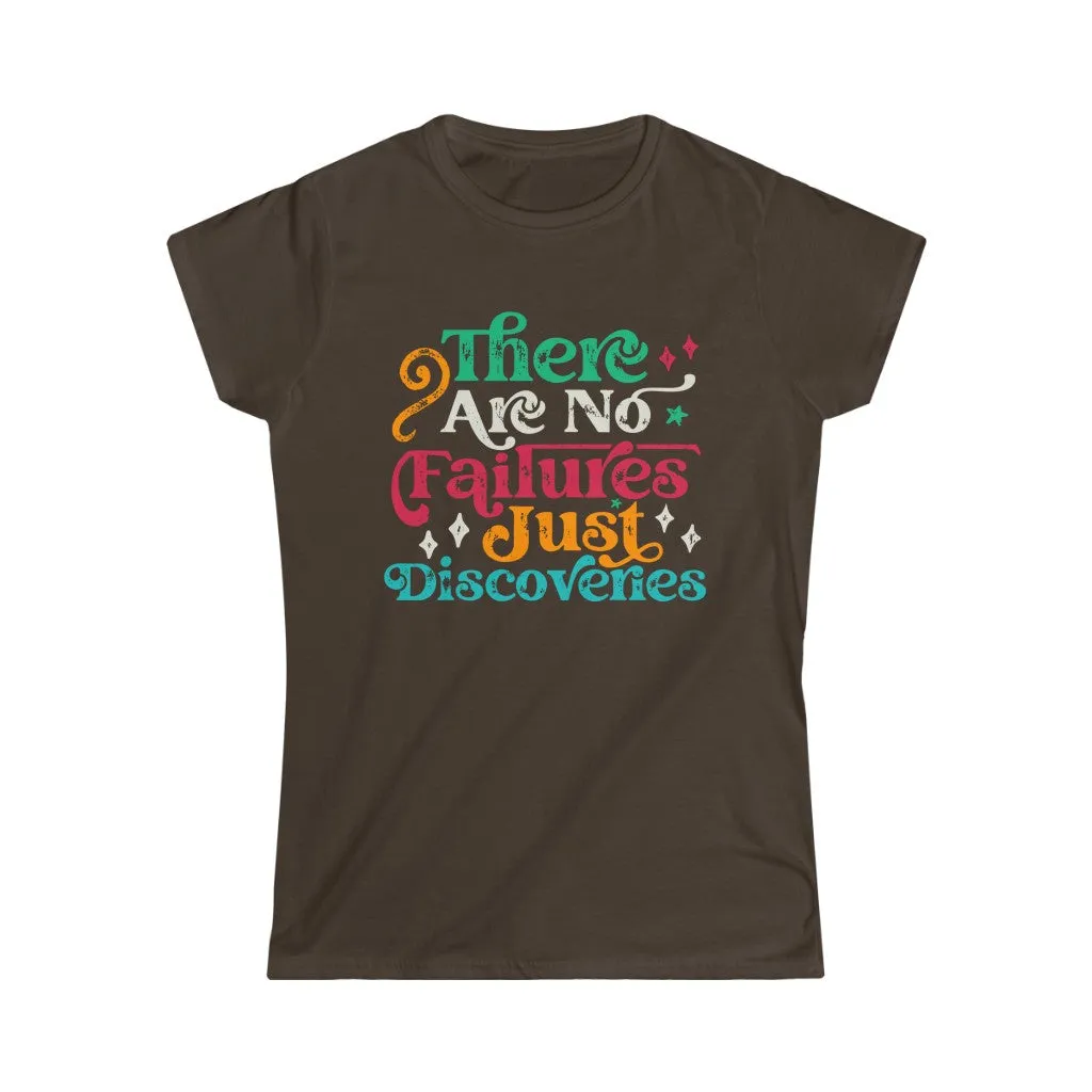 Discoveries Inspirational Entrepreneur Shirt | Entrepreneur Gift | Women's Slim-fit Soft Style Tee