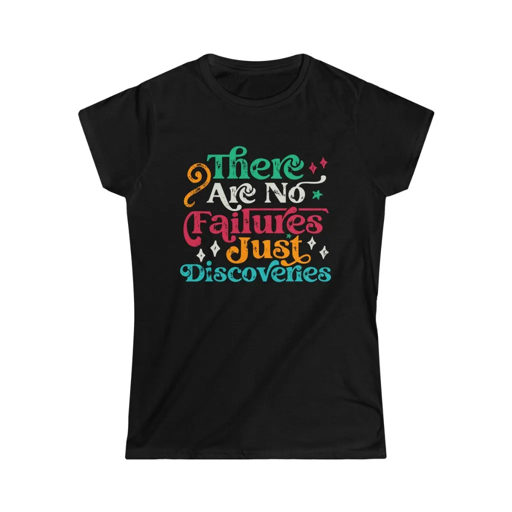 Discoveries Inspirational Entrepreneur Shirt | Entrepreneur Gift | Women's Slim-fit Soft Style Tee