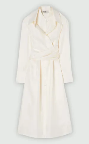 Double-Layer Silk Dress