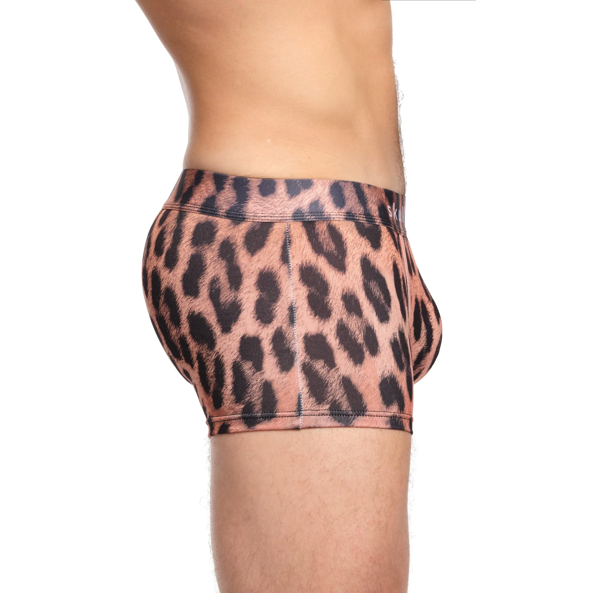 Furry Animal Print Trunk