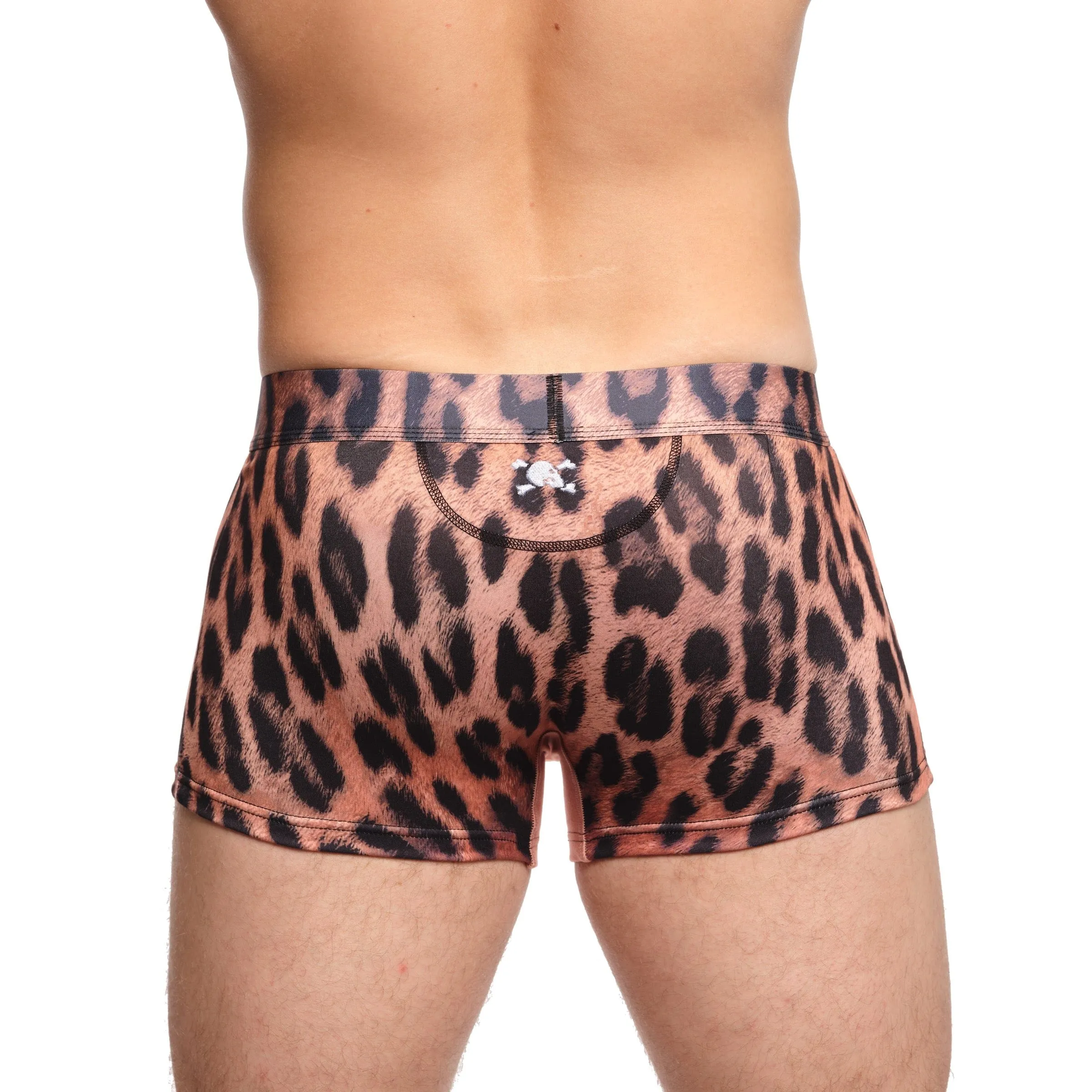Furry Animal Print Trunk