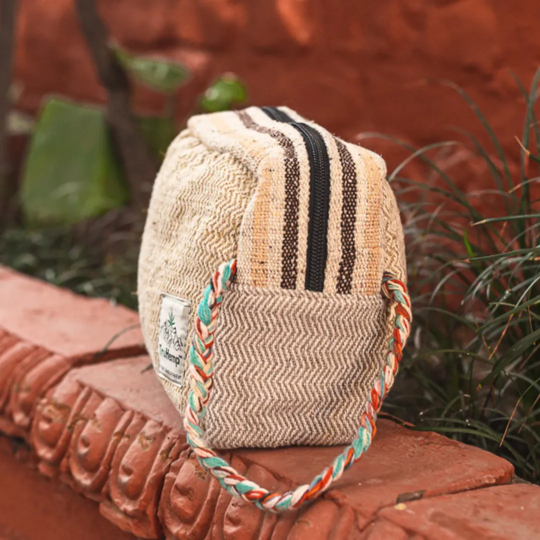 Hemp Travel Pouches - Natural Hemp