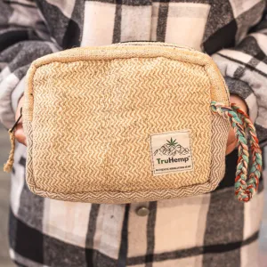 Hemp Travel Pouches - Natural Hemp