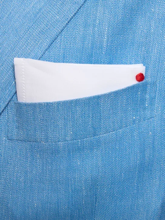 Kiton   Linen blend blazer 