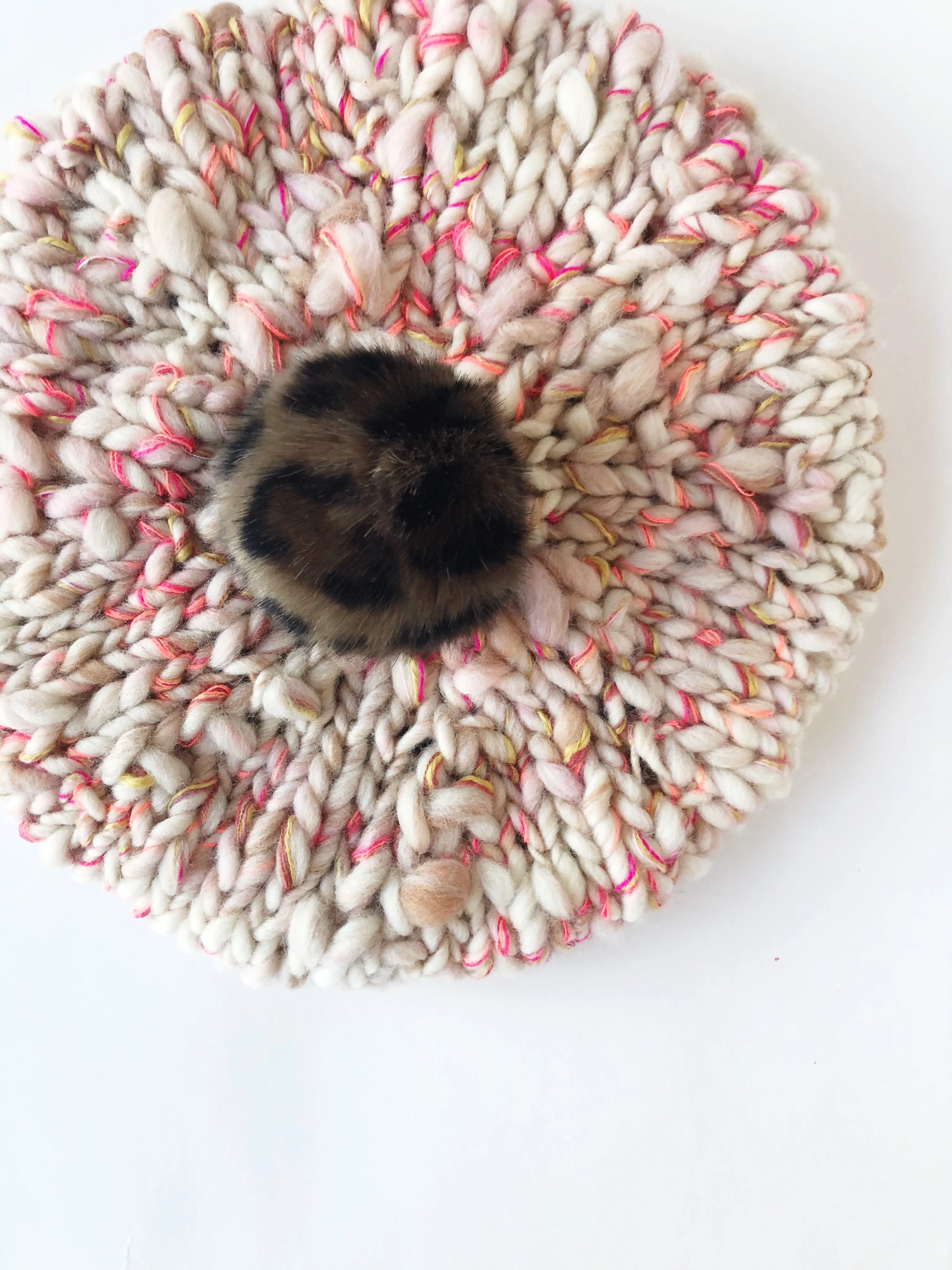 Leopard Pom Poms