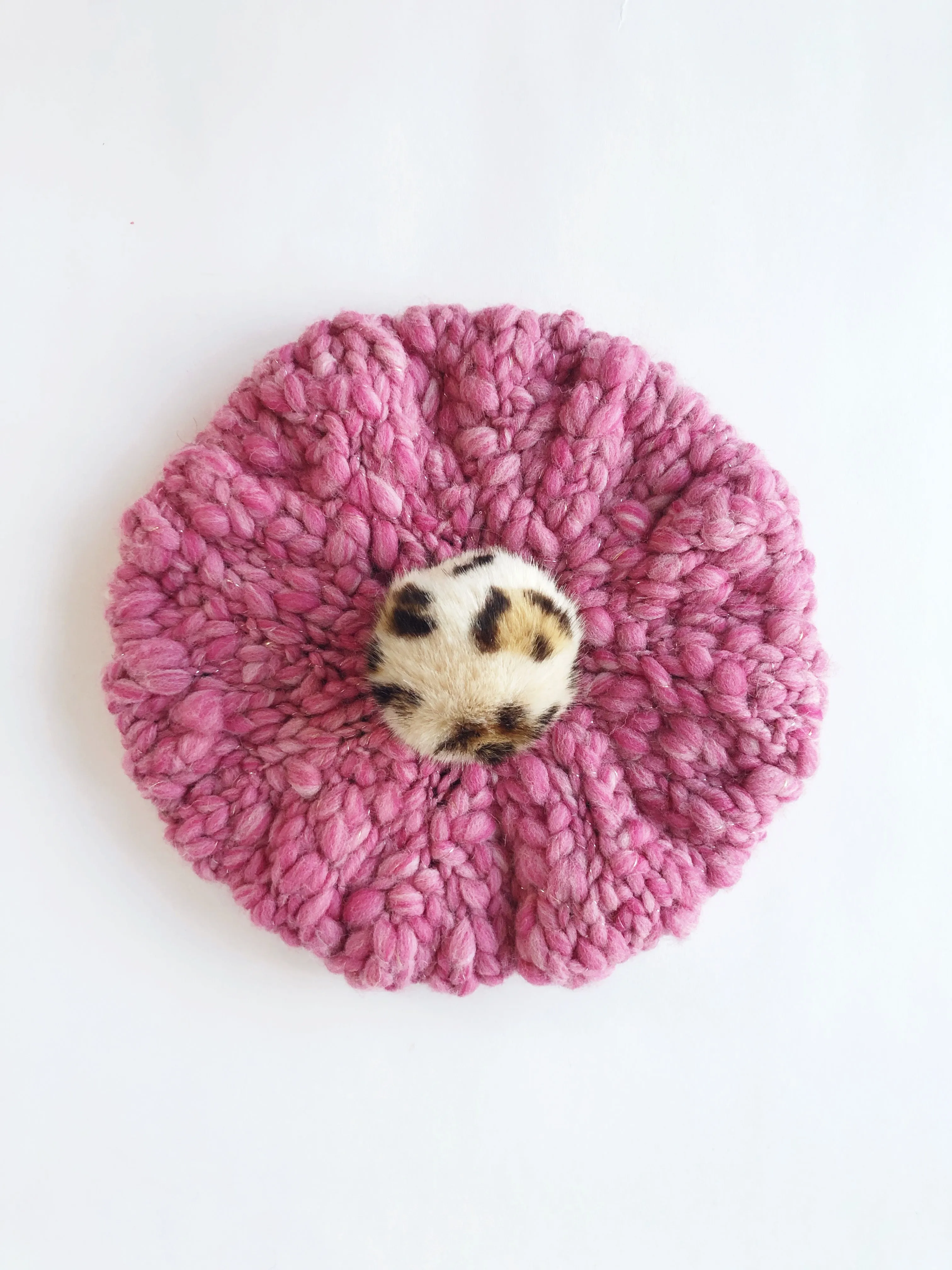 Leopard Pom Poms