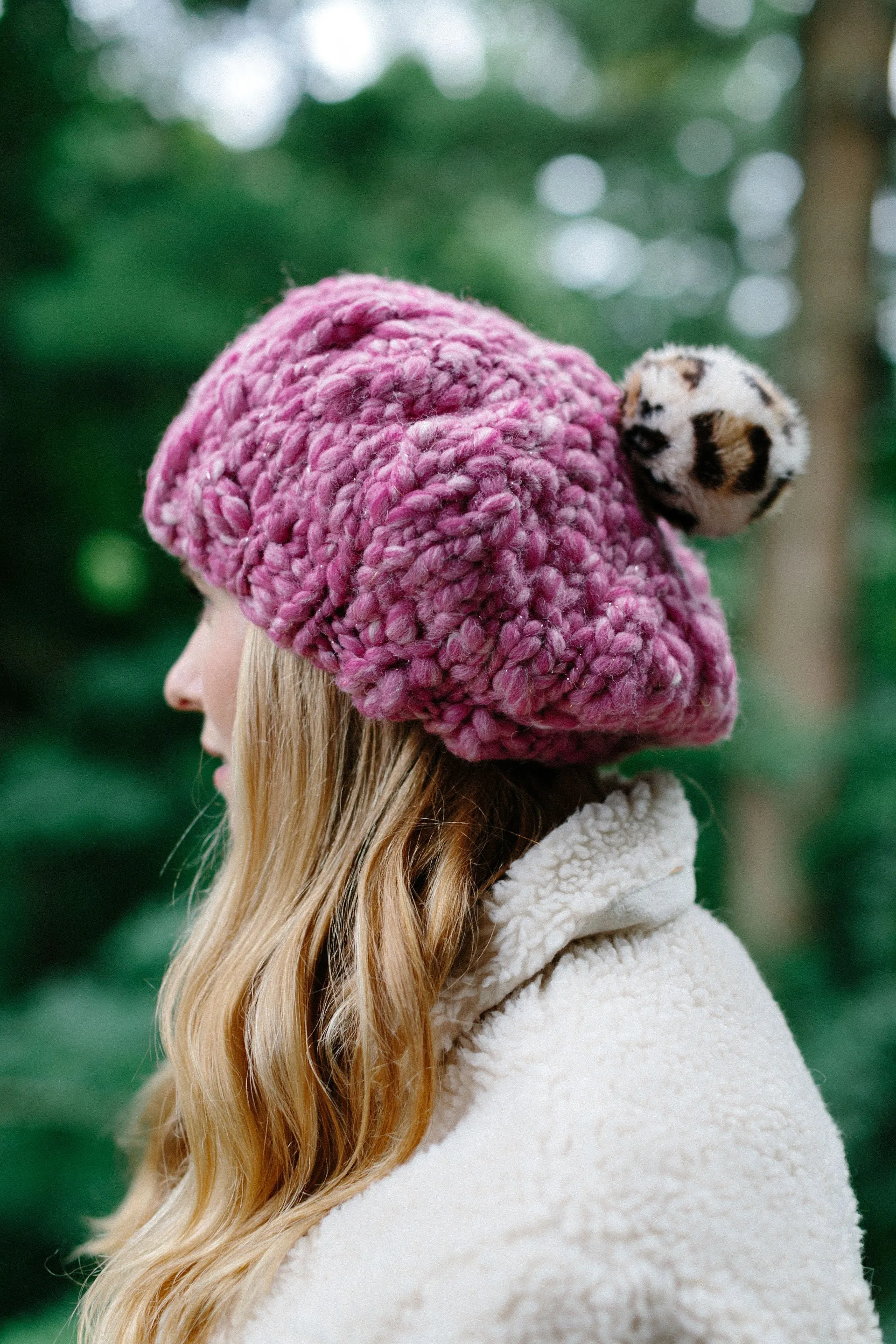 Leopard Pom Poms