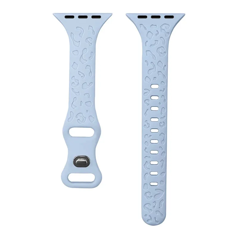 Leopard Slim Silicone Strap for Apple Watch