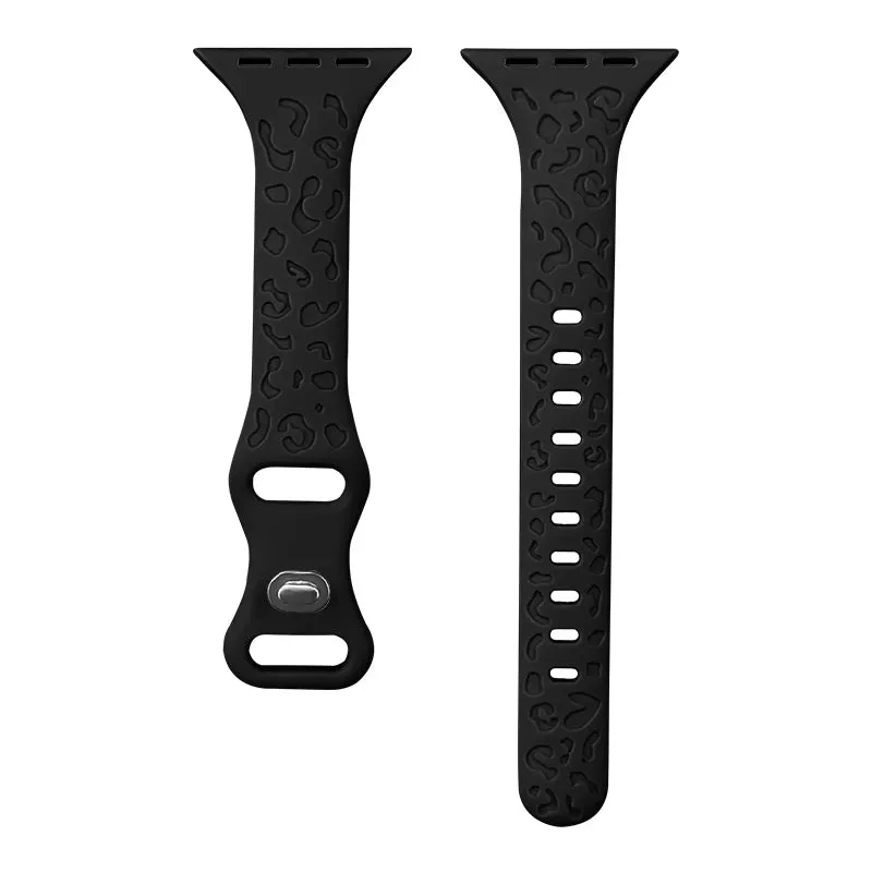 Leopard Slim Silicone Strap for Apple Watch