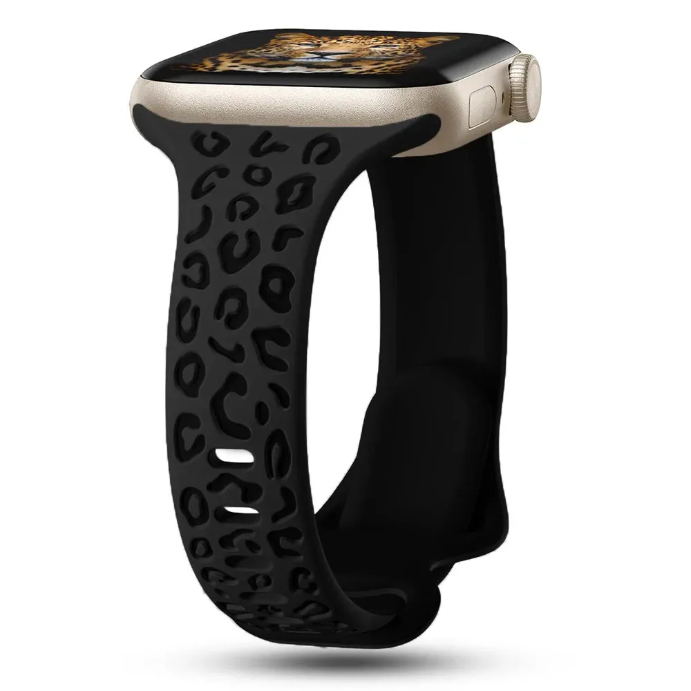Leopard Slim Silicone Strap for Apple Watch