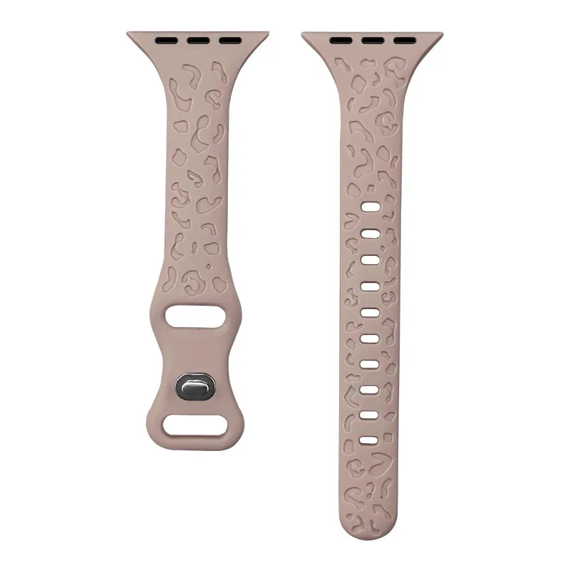 Leopard Slim Silicone Strap for Apple Watch