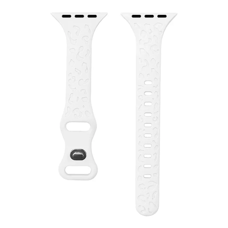 Leopard Slim Silicone Strap for Apple Watch