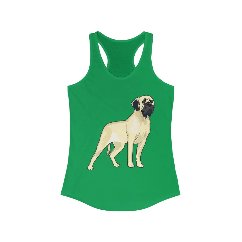 Mastiff Women's Ideal Racerback Tank, Cotton & Polyester, 8 Colors, S-2XL, Made in the USA!!