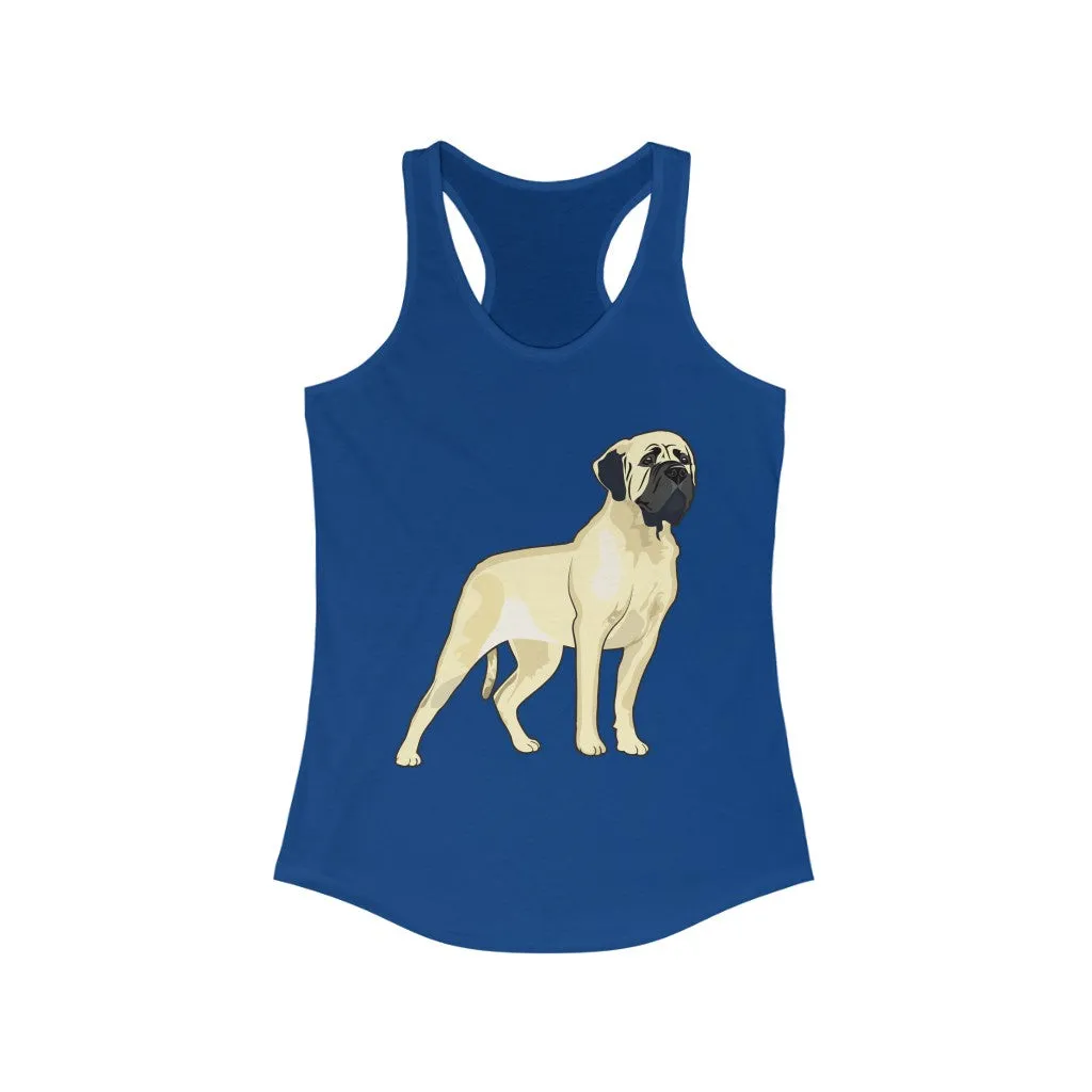 Mastiff Women's Ideal Racerback Tank, Cotton & Polyester, 8 Colors, S-2XL, Made in the USA!!