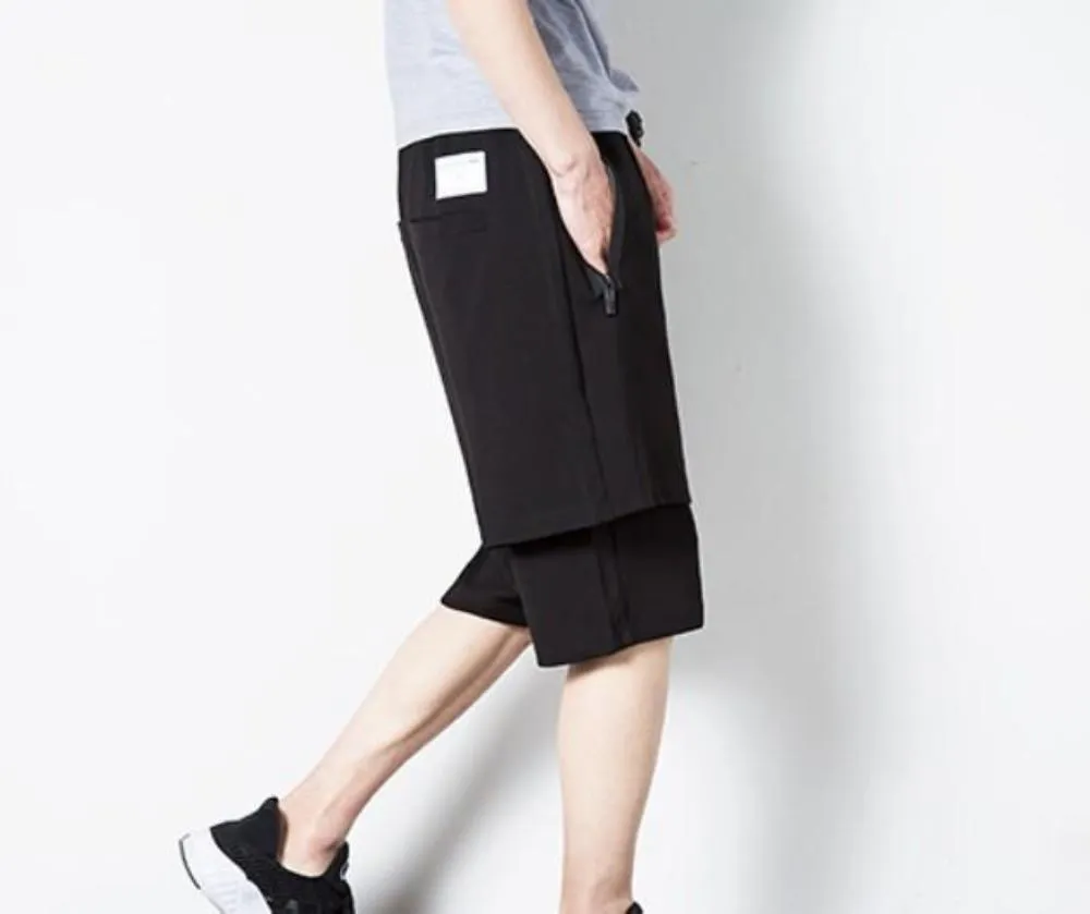 Mens Double Layer Shorts