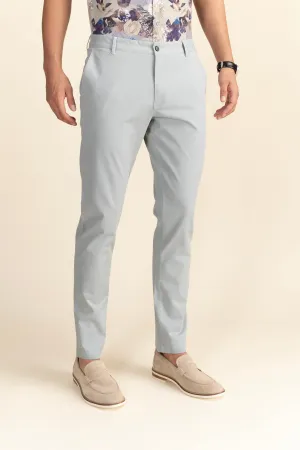 Mint Cotton Stretch Chinos