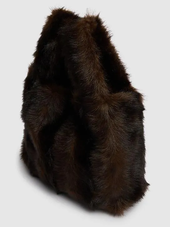N°21   Poly faux fur bucket  bag 