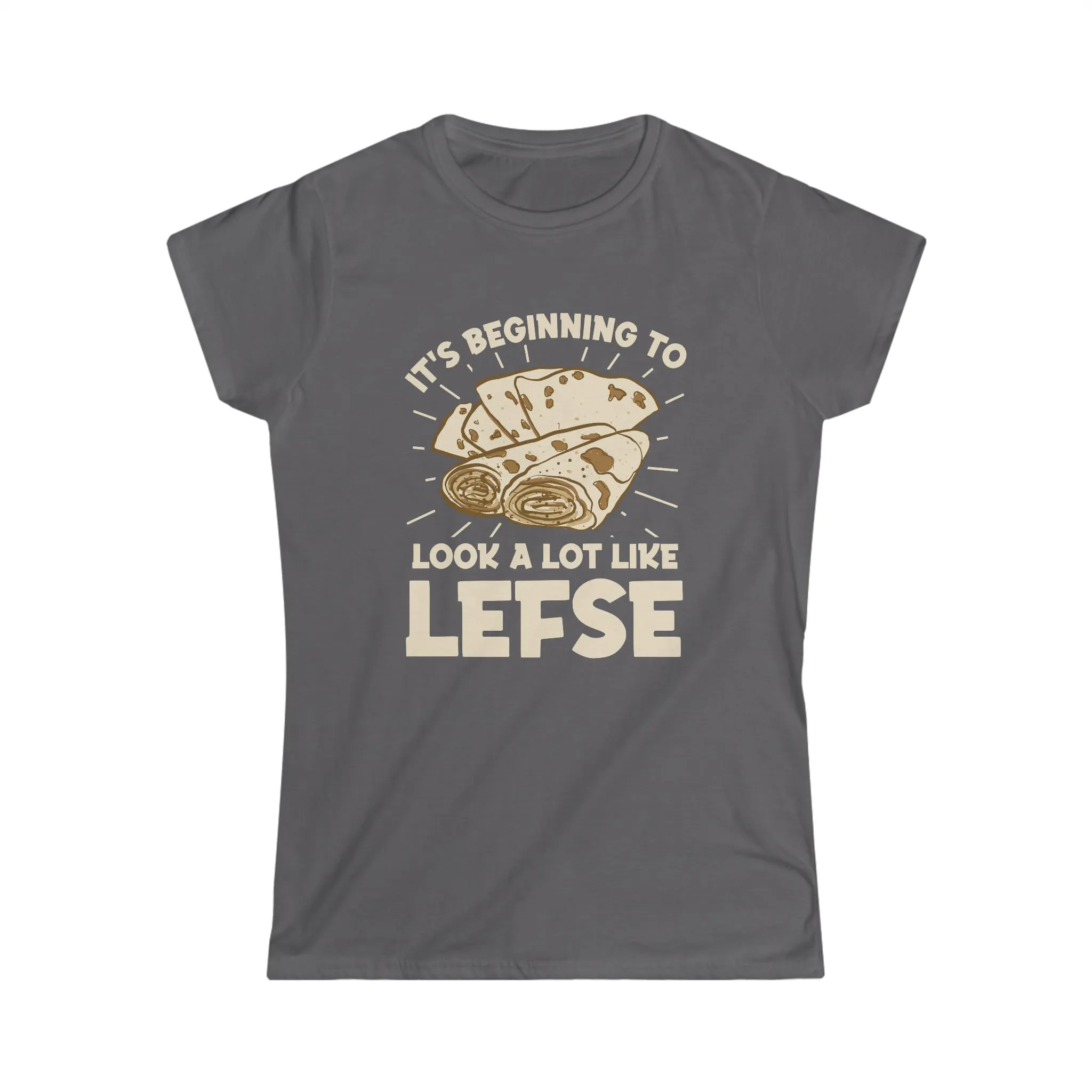 Norwegian Lefse Funny Holiday Baking Shirt | Nordic Baker Gift | Women's Softstyle Tee