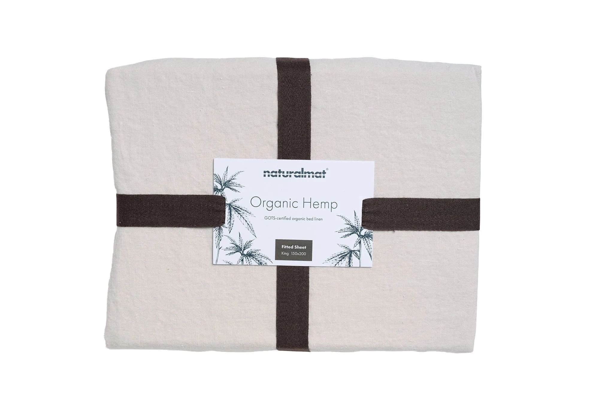 Organic Hemp Deep Fitted Sheet