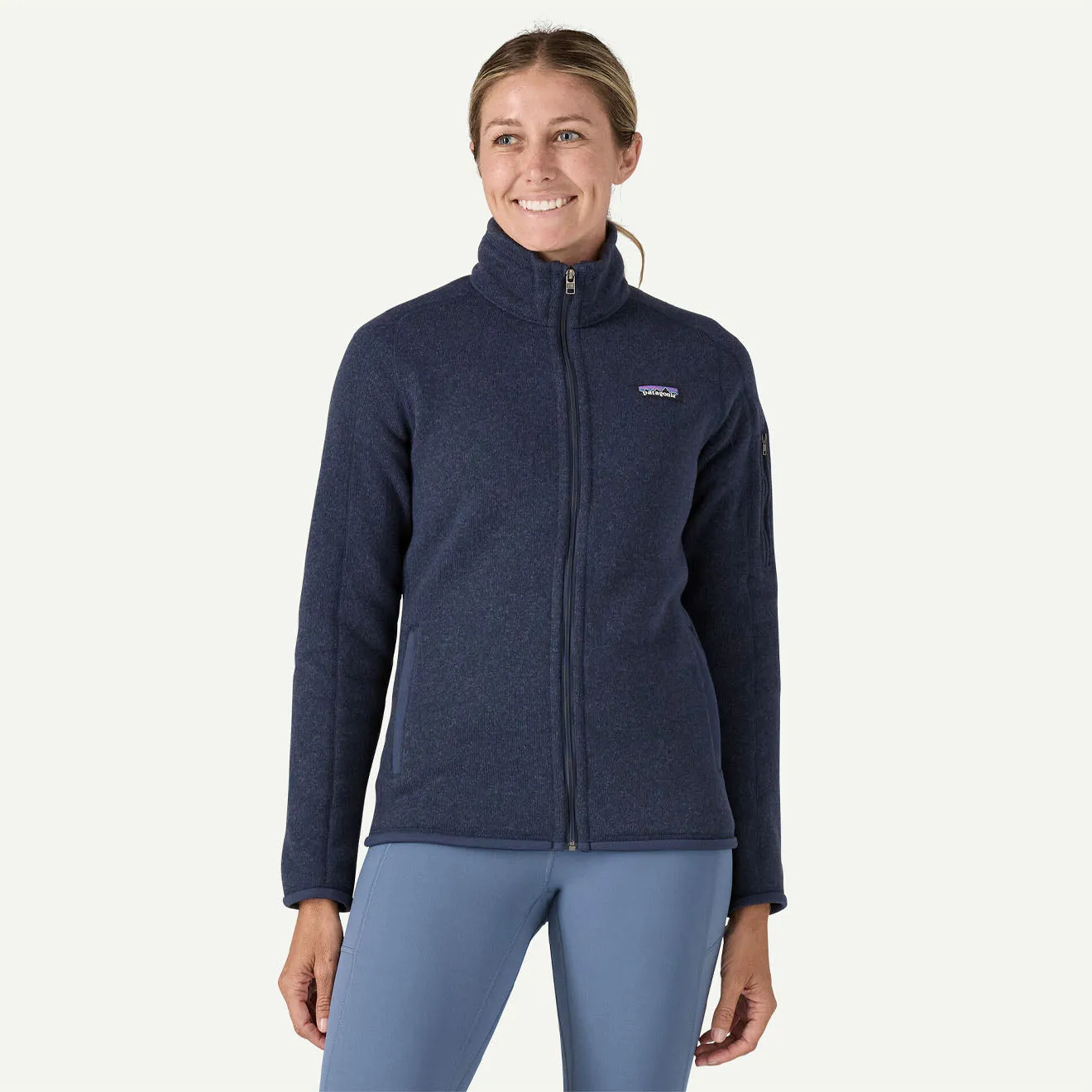 Patagonia Womens Better Sweater Jacket New Navy