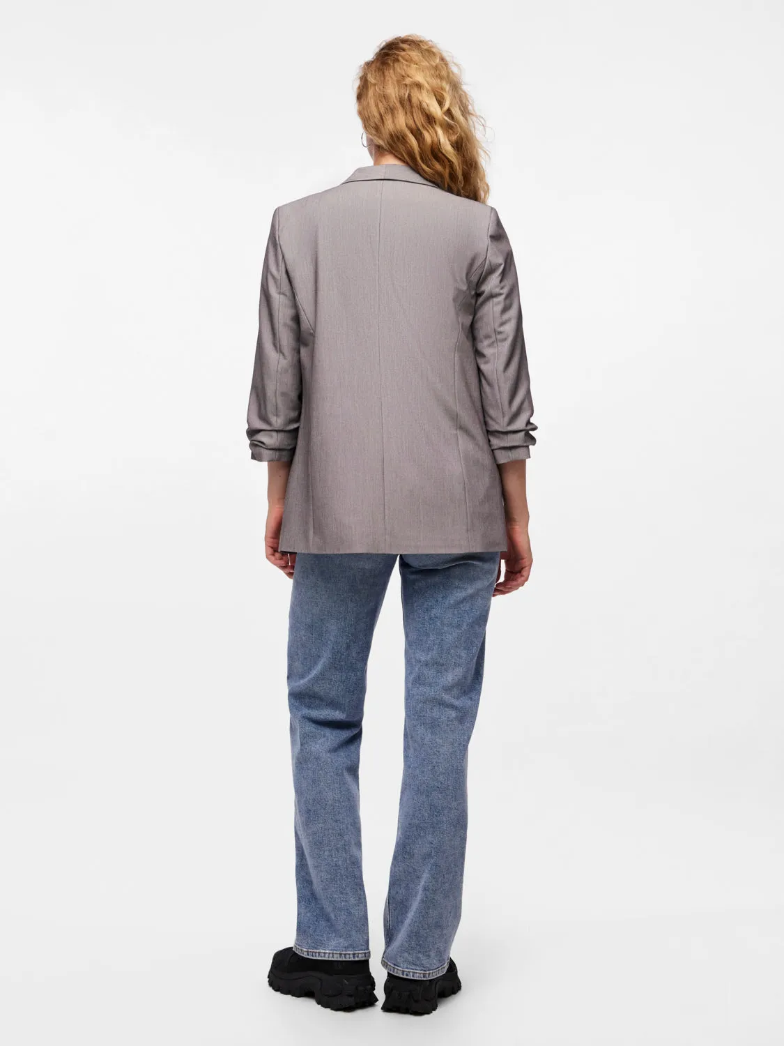 PCBOSS Blazer - Light Grey Melange