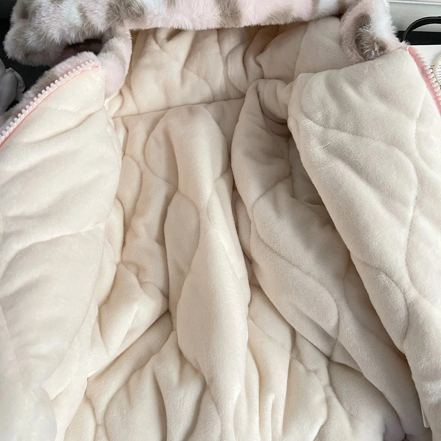 Pink Leopard Print Jacket