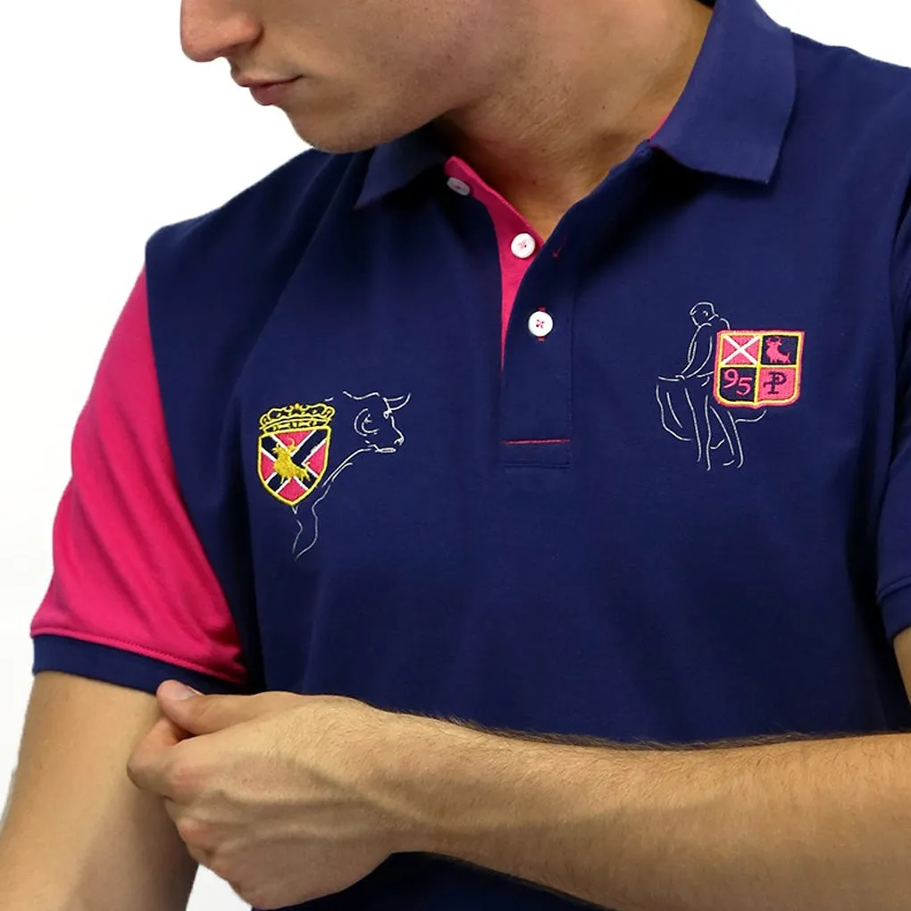 POLO TAURINO BORDADO ESPALDA slim fit