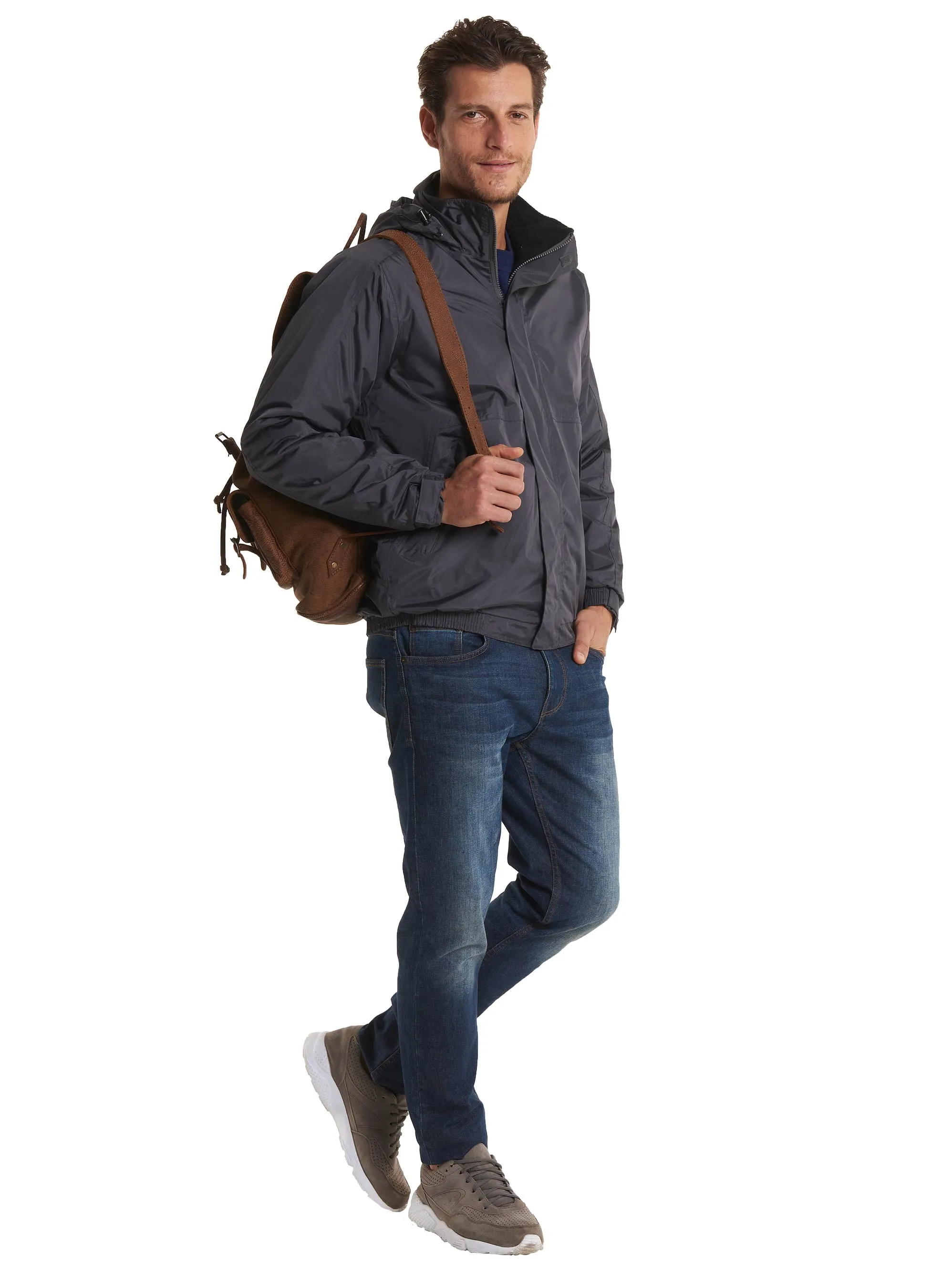 Premium Outdoor Jacket | Deep Grey/Black
