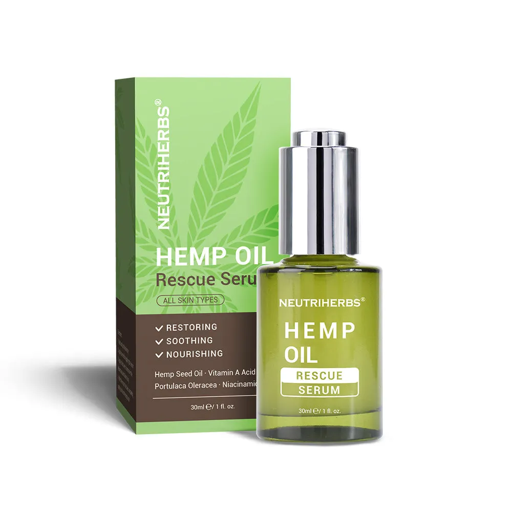Private Label Hemp Oil Rescue Serum