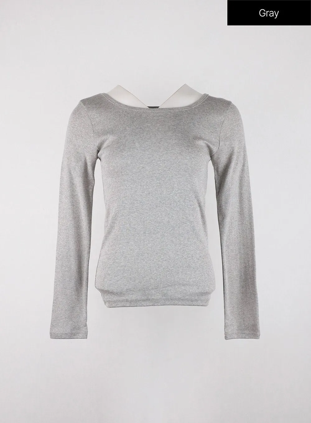 Round Neck Slim Fit Tee OD327