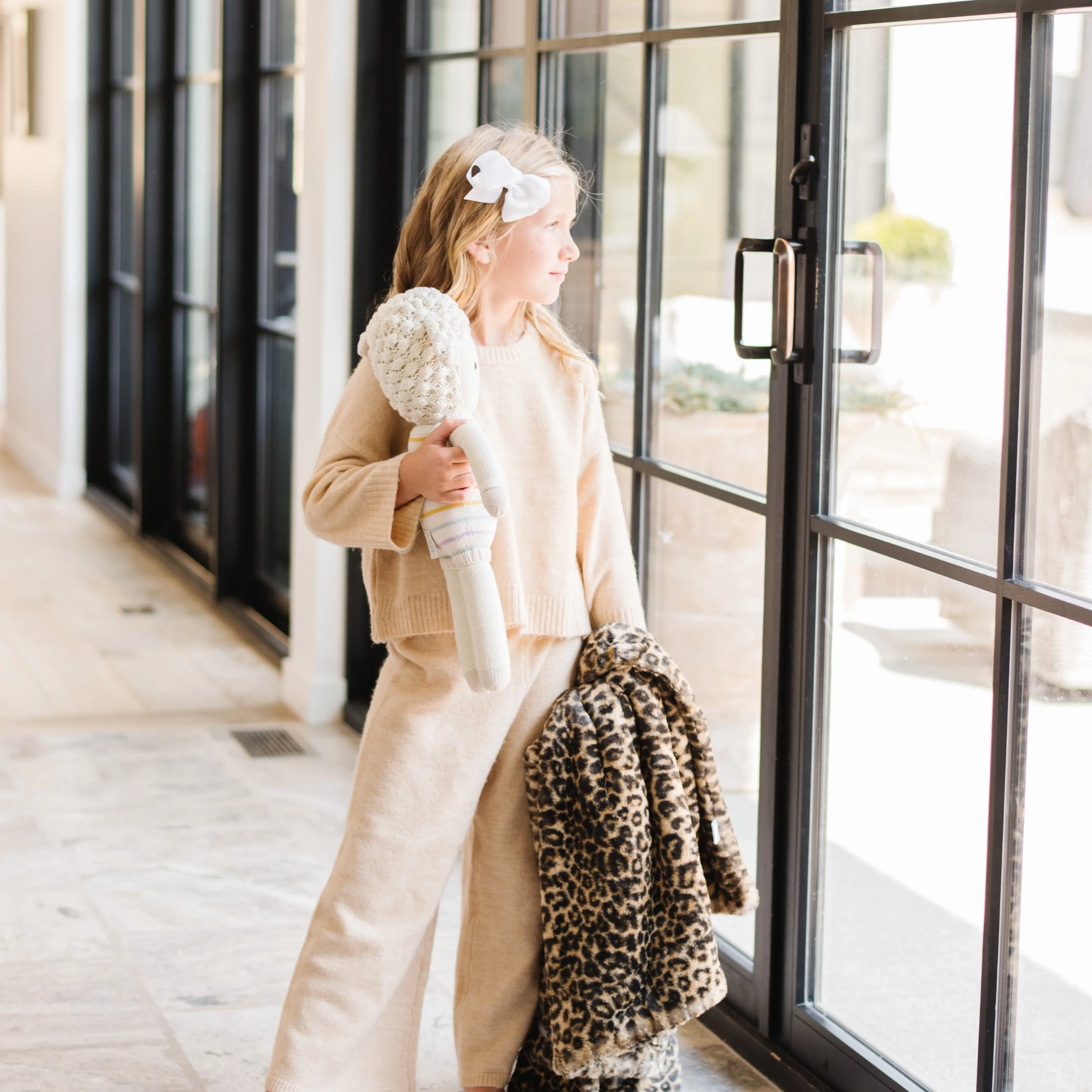 Saranoni Faux Fur Mini | Classic Leopard