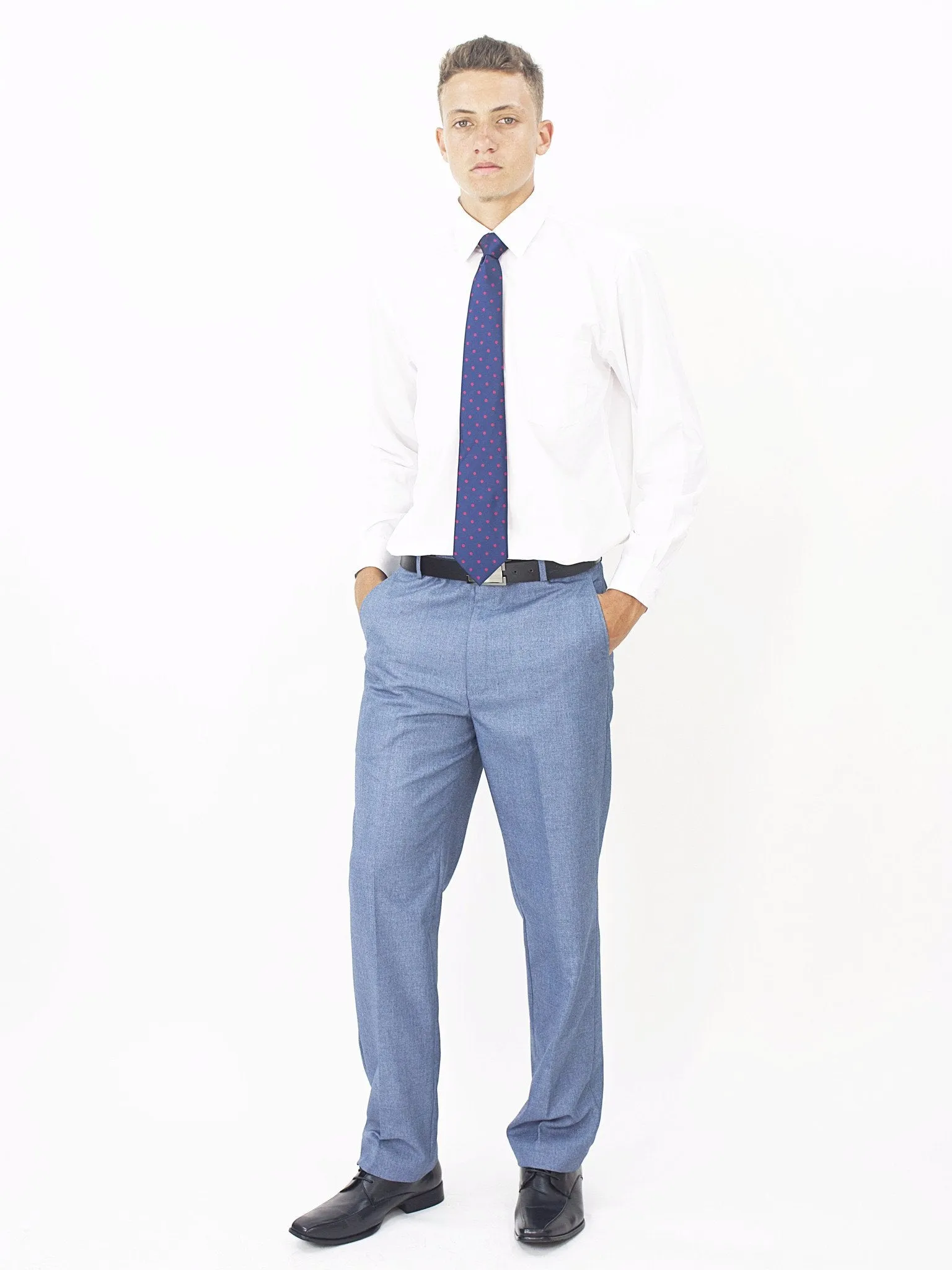 Slim Fit Dress Pant - Blue