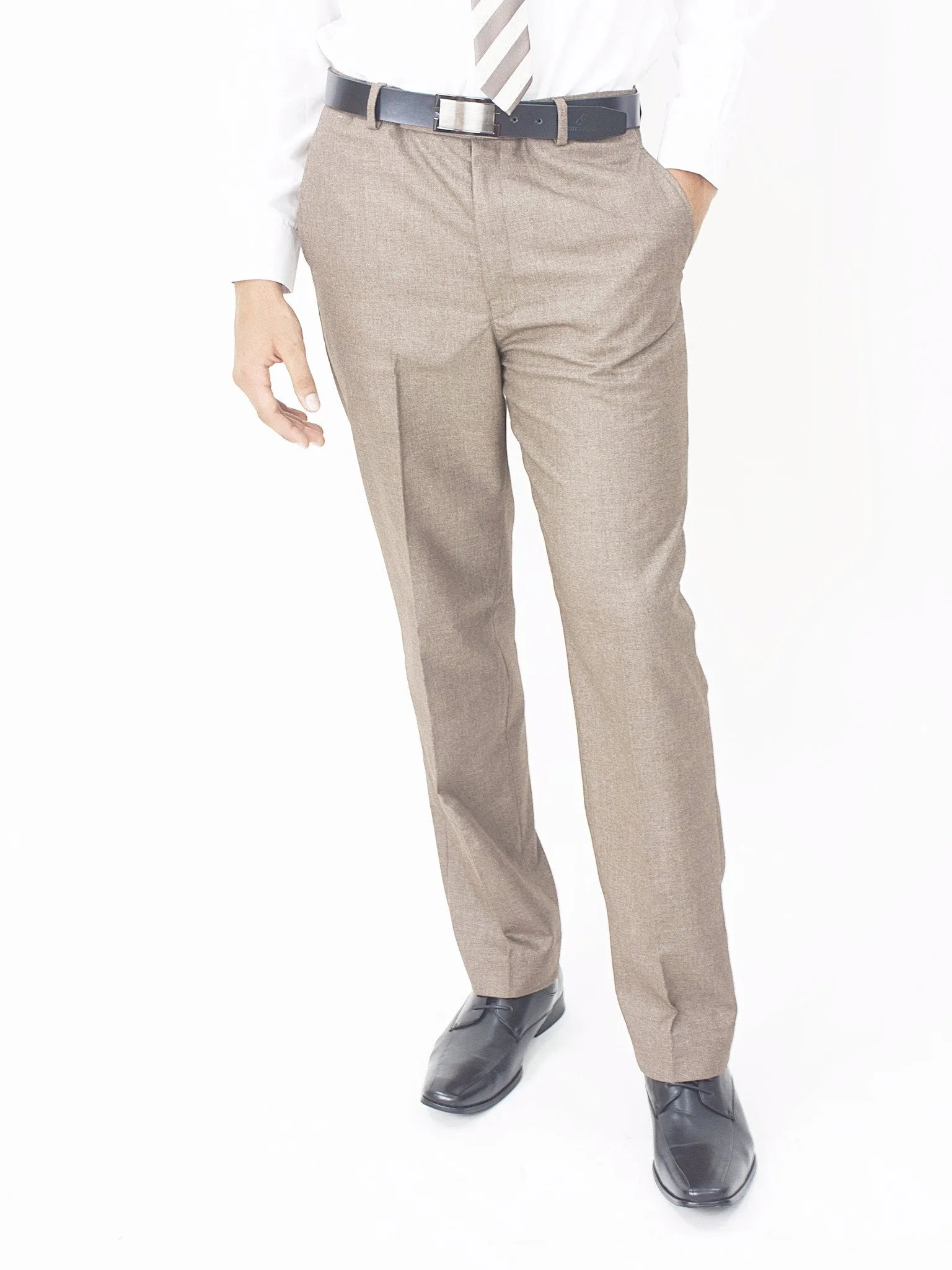 Slim Fit Dress Pant - Brown