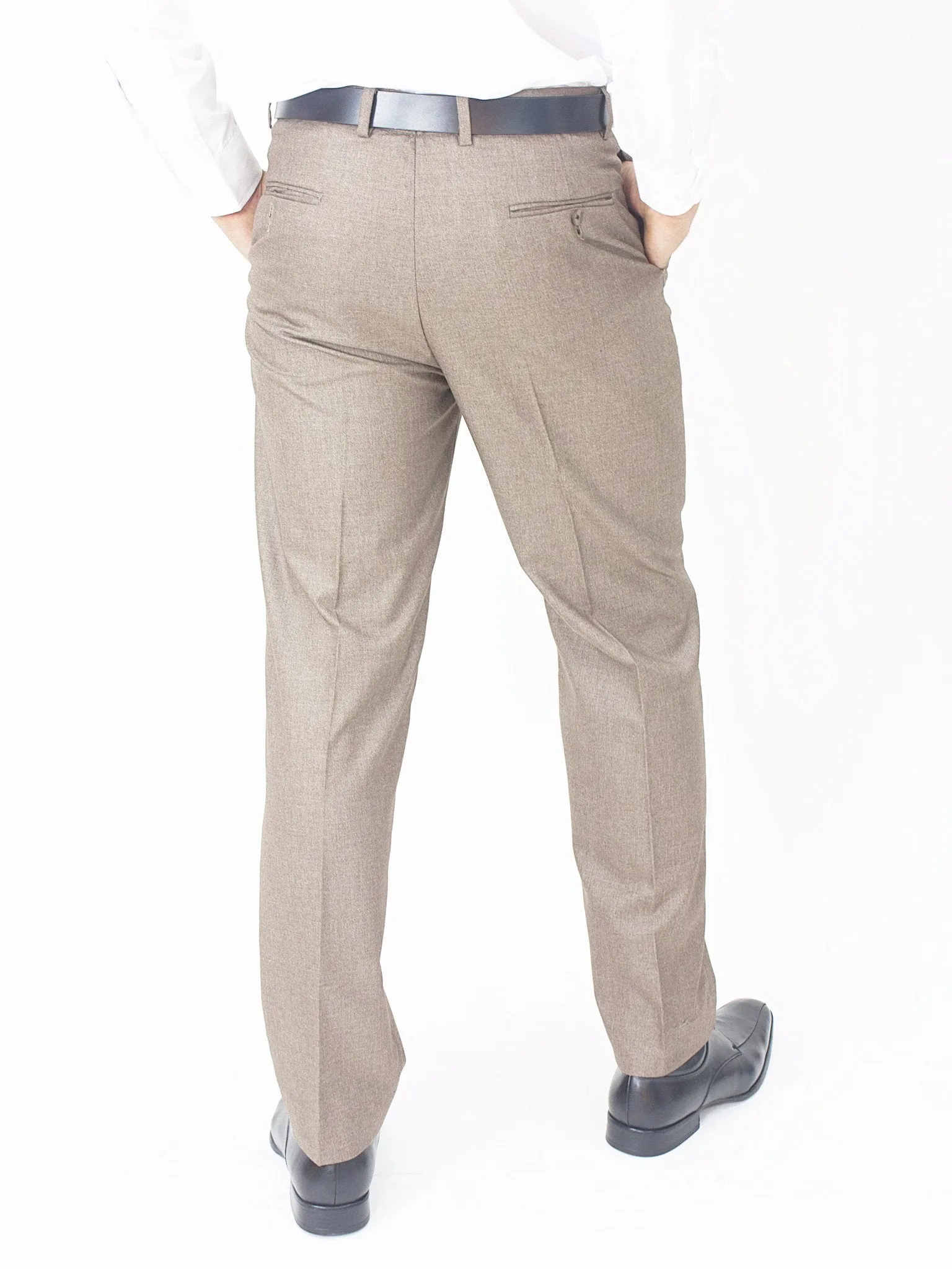 Slim Fit Dress Pant - Brown