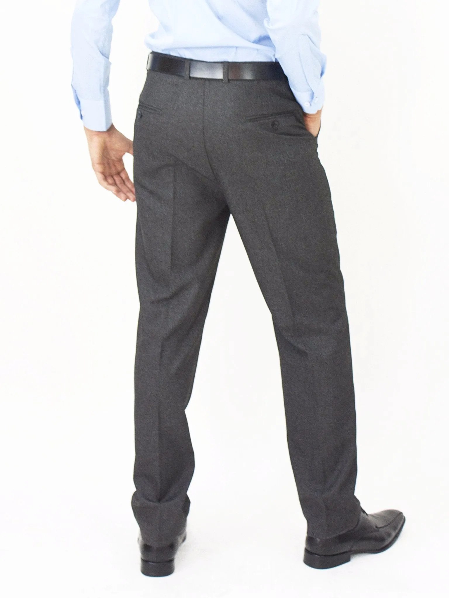 Slim Fit Dress Pant - Charcoal